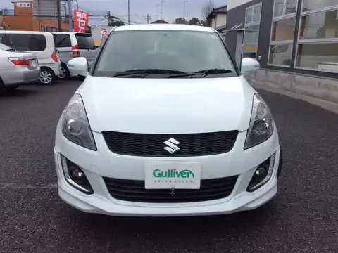 カタログ画像：スイフト （SWIFT） ＲＳ－ＤＪＥ 2014年6月 DBA-ZD72S 1200cc スノーホワイトパール 燃費22.6km / l フロント