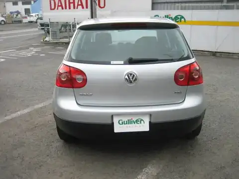 カタログ画像：ゴルフ （GOLF） Ｅ 2004年6月 GH-1KBAG 1600cc リフレックスシルバーメタリック 燃費12.6km / l バック