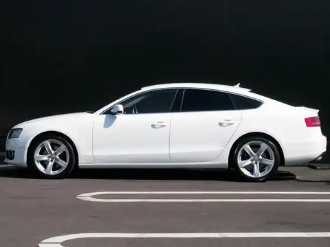 カタログ画像：Ａ５スポーツバック （A5 SPORTBACK） ２．０ＴＦＳＩクワトロ 2010年1月 ABA-8TCDNL 2000cc アイビスホワイト 燃費12.0km / l 外装