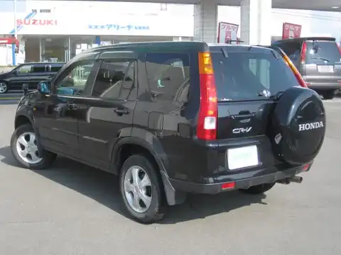 カタログ画像：ＣＲ－Ｖ （CR-V） パフォーマｉＬ－Ｓ 2004年4月 ABA-RD5 2000cc グラファイト・パール 燃費13.0km / l バック