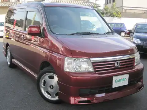 カタログ画像：ステップワゴン （STEPWAGON） Ｄ 2002年5月 LA-RF3 2000cc ロイヤルルビーレッド・パール 燃費13.2km / l メイン（その他）