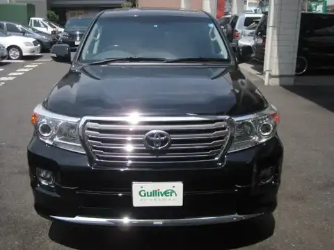 カタログ画像：ランドクルーザー （LAND CRUISER） ＺＸ 2014年4月 CBA-URJ202W 4600cc ブラックorアティチュードブラックマイカ 燃費6.7km / l フロント