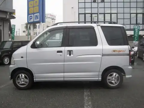 カタログ画像：アトレーワゴン （ATRAI WAGON） カスタム Ｓエディション 2000年9月 GF-S220G 660cc ブルーイッシュシルバーメタリック 燃費16.0km / l 外装