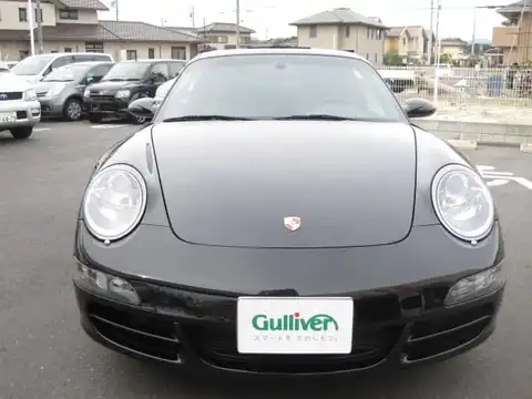 カタログ画像：９１１ （911） ９１１カレラ 2007年8月 ABA-99705 3600cc ブラック 燃費7.5km / l フロント