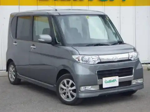 カタログ画像：タント （TANTO） カスタムＸ 2008年12月 DBA-L375S 660cc プラチナグレーメタリック 燃費18.8km / l メイン（その他）