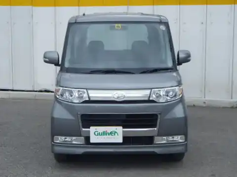 カタログ画像：タント （TANTO） カスタムＸ 2008年12月 DBA-L375S 660cc プラチナグレーメタリック 燃費18.8km / l フロント