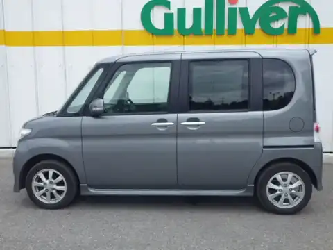 カタログ画像：タント （TANTO） カスタムＸ 2008年12月 DBA-L375S 660cc プラチナグレーメタリック 燃費18.8km / l 外装