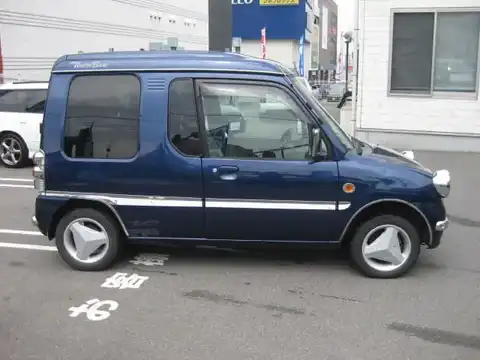 カタログ画像：ミニカトッポ （MINICA TOPPO） タウンビーⅡ 1997年10月 E-H36A 660cc ネアーズブルー（パール塗装） 外装