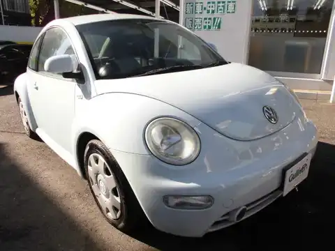 カタログ画像：ニュービートル （NEW BEETLE） ニュービートル パステル 2001年5月 GF-9CAQY 2000cc カメオブルー 燃費9.8km / l メイン（その他）