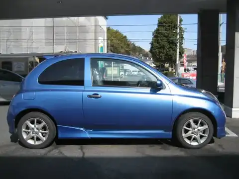 カタログ画像：マーチ （MARCH） １２ＳＲ 2004年4月 CBA-AK12 1200cc クリスタルブルー（Ｍ） 外装