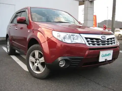 カタログ画像：フォレスター （FORESTER） ２．０Ｘ Ｓスタイル 2011年10月 DBA-SHJ 2000cc カメリアレッド・パール 燃費15.0km / l メイン（その他）