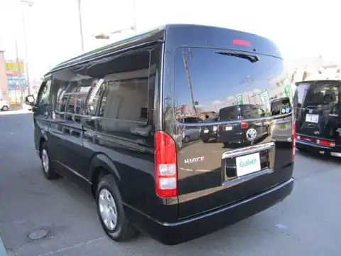 カタログ画像：ハイエースワゴン （HIACE WAGON） ＧＬ 2011年2月 CBA-TRH214W 2700cc ブラックマイカ 燃費8.6km / l バック