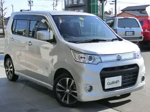 カタログ画像：ワゴンＲスティングレー （WAGON R STINGRAY） Ｔ 2014年4月 DBA-MH34S 660cc スチールシルバーメタリック 燃費25.2km / l メイン（その他）