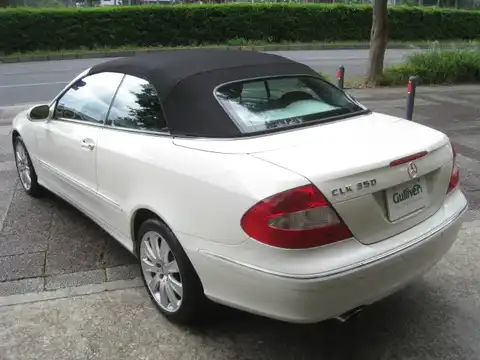 カタログ画像：ＣＬＫ （CLK） ＣＬＫ３５０カブリオレ 2006年9月 DBA-209456 3500cc 燃費8.7km / l バック