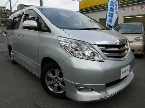 カタログ画像：アルファード （ALPHARD） ３５０Ｇ Ｌパッケージ 2008年5月 DBA-GGH25W 3500cc シルバーメタリック 燃費9.1km / l メイン（その他）