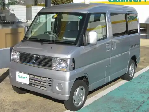 カタログ画像：タウンボックス （TOWN BOX） ＬＸ 2007年12月 CBA-U61W 660cc クールシルバーメタリックorドーンシルバーメタリック フロント