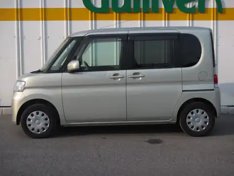 カタログ画像：タント （TANTO） Ｌ 2009年12月 DBA-L375S 660cc シャンパンメタリックオパール 燃費18.2km / l 外装