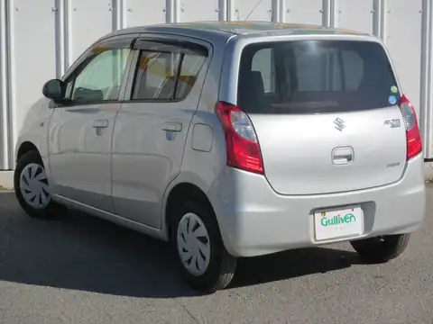 カタログ画像：アルトエコ （ALTO ECO） ＥＣＯ－Ｓ 2012年6月 DBA-HA35S 660cc シルキーシルバーメタリック 燃費30.2km / l バック