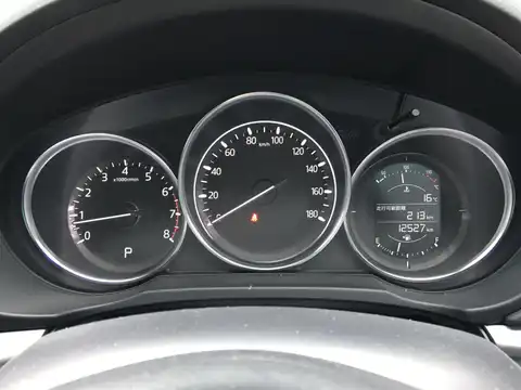 カタログ画像：ＣＸ－５ （CX-5） ２５Ｓ 2018年3月 6BA-KF5P 2500cc スノーフレイクホワイトパールマイカ 燃費14.2km / l 内装