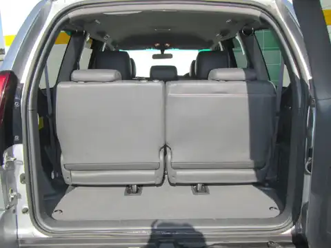 カタログ画像：ランドクルーザープラド （LAND CRUISER PRADO） ＴＺ Ｇセレクション 2002年10月 TA-VZJ121W 3400cc シルバーメタリック 燃費8.1km / l 内装