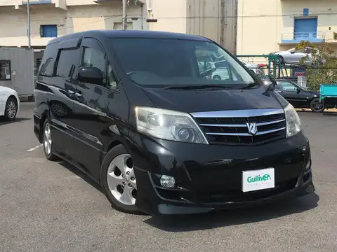 カタログ画像：アルファードＶ （ALPHARD V） ＭＳ プラチナセレクション 2006年8月 TA-MNH10W 3000cc ブラックマイカ 燃費8.9km / l メイン（その他）