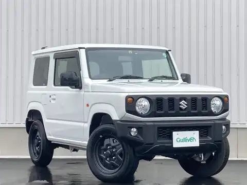 カタログ画像：ジムニー （JIMNY） ＸＬ 2021年10月 3BA-JB64W 660cc ホワイト 燃費14.3km / l メイン（その他）