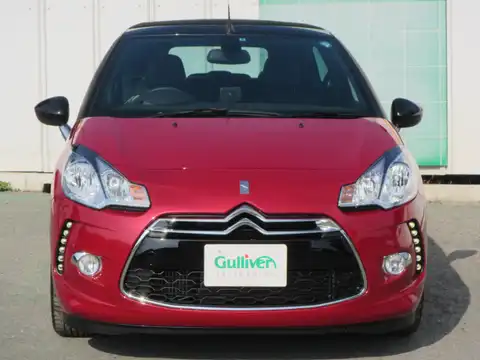 カタログ画像：ＤＳ３カブリオ （DS3 CABRIO） スポーツシック 2014年6月 ABA-A5C5F02 1600cc 燃費13.6km / l フロント