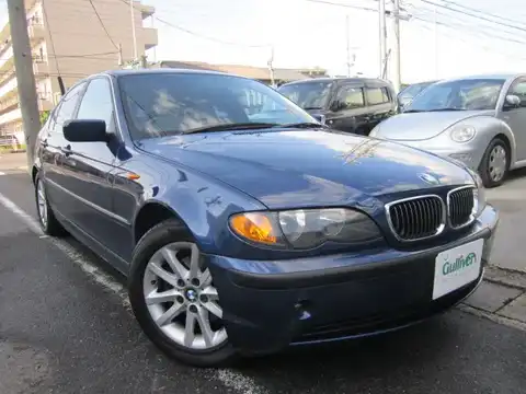 カタログ画像：３シリーズ （3 SERIES） ３２０ｉ 2003年4月 GH-AV22 2200cc ミスティックブルー（メタリックカラー） 燃費9.8km / l メイン（その他）