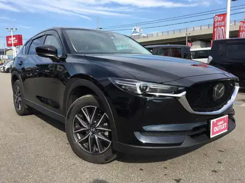 カタログ画像：ＣＸ－５ （CX-5） ２５Ｓ シルクベージュセレクション 2020年1月 6BA-KF5P 2500cc ディープクリスタルブルーマイカ 燃費13.0km / l メイン（その他）