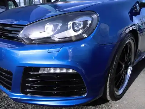 カタログ画像：ゴルフ （GOLF） Ｒ 2010年3月 ABA-1KCDLF 2000cc ライジングブルーメタリック 燃費12.4km / l 外装