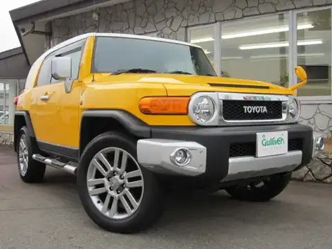 カタログ画像：ＦＪクルーザー （FJ CRUISER） カラーパッケージ 2014年7月 CBA-GSJ15W 4000cc ツートーン イエロー 燃費8.0km / l メイン（その他）