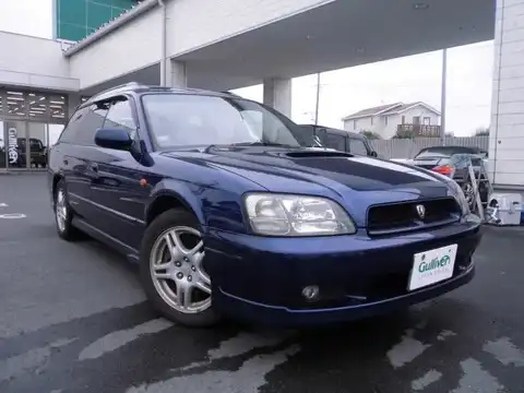 カタログ画像：レガシィツーリングワゴン （LEGACY TOURING WAGON） ＧＴ－ＶＤＣ 1998年6月 GF-BH5 2000cc バイオレットブルー・マイカ 燃費10.6km / l メイン（その他）