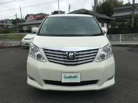 カタログ画像：アルファード （ALPHARD） ３５０Ｇ 2008年5月 DBA-GGH20W 3500cc ゴールドパールクリスタルシャイン 燃費9.5km / l フロント