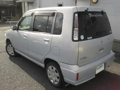 カタログ画像：キューブ （CUBE） アルテ－α 2001年5月 TA-AZ10 1300cc ソニックシルバー（Ｍ）ｏｒシャーベットシルバー（ＴＭ） 燃費17.0km / l バック