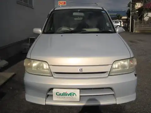 カタログ画像：キューブ （CUBE） アルテ ハイパーＣＶＴ－Ｍ６ 2001年5月 TA-ANZ10 1300cc ソニックシルバー（Ｍ）ｏｒシャーベットシルバー（ＴＭ） 燃費14.6km / l フロント