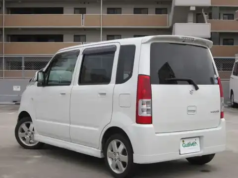 カタログ画像：ワゴンＲ （WAGON R） ＦＸ－Ｓリミテッド 2004年12月 DBA-MH21S 660cc パールホワイト 燃費18.4km / l バック