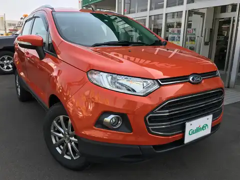 カタログ画像：エコスポーツ （ECOSPORT） タイタニアム 2014年5月 ABA-MAJUEJ 1500cc マーズレッドＭｅ 燃費14.5km / l メイン（その他）