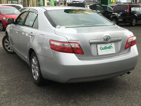 カタログ画像：カムリ （CAMRY） Ｇ リミテッドエディション 2007年7月 DBA-ACV40 2400cc シルバーメタリック 燃費11.4km / l バック