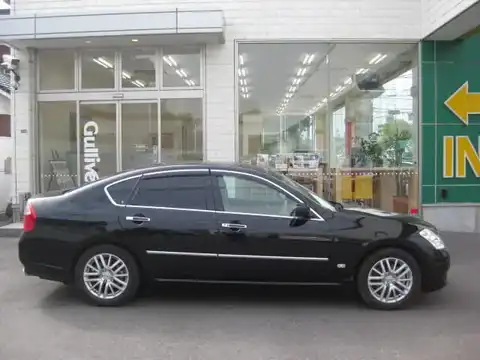 カタログ画像：フーガ （FUGA） ２５０ＸＶ ＶＩＰ 2006年5月 CBA-Y50 2500cc スーパーブラック 燃費11.2km / l 外装