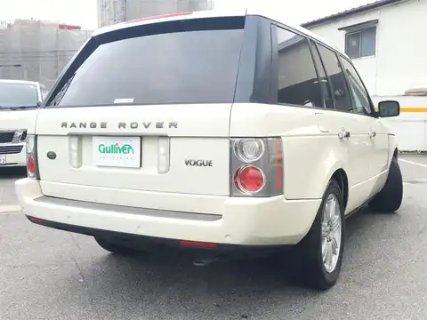 カタログ画像：レンジローバー （RANGE ROVER） ＨＳＥ 2007年7月 ABA-LM44 4400cc チャウトン・ホワイト（ソリッド） 燃費6.0km / l バック