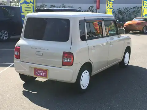 カタログ画像：アルトラパン （ALTO LAPIN） Ｇ 2005年12月 CBA-HE21S 660cc ミルクティーベージュメタリック 燃費19.8km / l バック