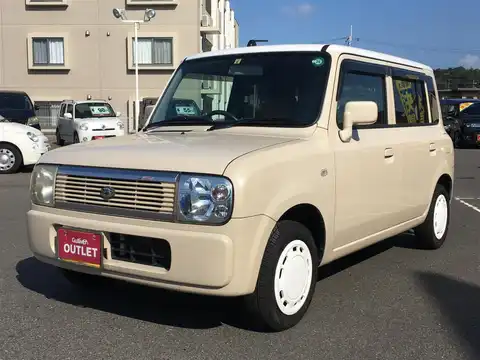 カタログ画像：アルトラパン （ALTO LAPIN） Ｇ 2005年12月 CBA-HE21S 660cc ミルクティーベージュメタリック 燃費19.8km / l 外装