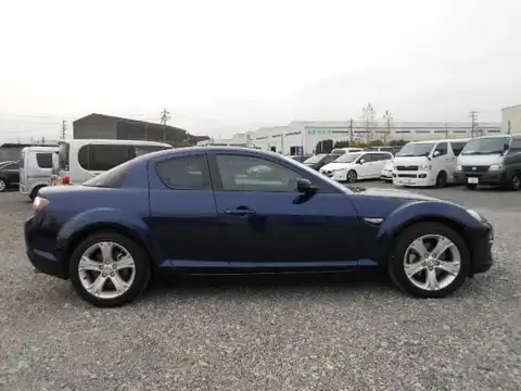 カタログ画像：ＲＸ－８ （RX-8） タイプＧ 2009年5月 ABA-SE3P 1400cc ストーミーブルーマイカ 燃費9.0km / l 外装