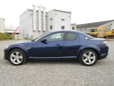 カタログ画像：ＲＸ－８ （RX-8） タイプＧ 2009年5月 ABA-SE3P 1400cc ストーミーブルーマイカ 燃費9.0km / l 外装