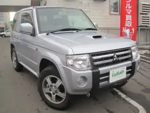 カタログ画像：パジェロミニ （PAJERO MINI） ＶＲ 2008年9月 ABA-H58A 660cc クールシルバーメタリック メイン（その他）