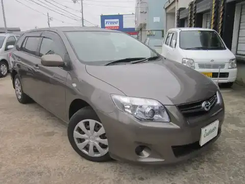 カタログ画像：カローラフィールダー （COROLLA FIELDER） Ｘ ＨＩＤリミテッド 2009年10月 DBA-NZE141G 1500cc ブロンズマイカメタリック 燃費17.2km / l メイン（その他）