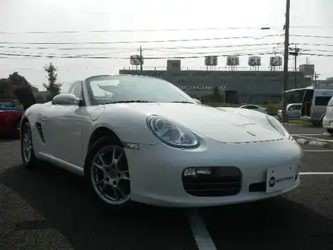 カタログ画像：ボクスター （BOXSTER） ボクスター 2007年8月 ABA-98720 2700cc キャララホワイト 燃費8.7km / l メイン（その他）