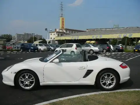 カタログ画像：ボクスター （BOXSTER） ボクスター 2007年8月 ABA-98720 2700cc キャララホワイト 燃費8.7km / l 外装