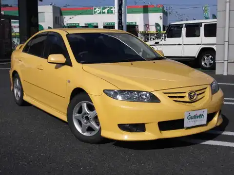 カタログ画像：アテンザスポーツ （ATENZA SPORT） ２３Ｓ 2003年7月 UA-GG3S 2300cc カナリーイエローマイカ 燃費12.2km / l メイン（その他）