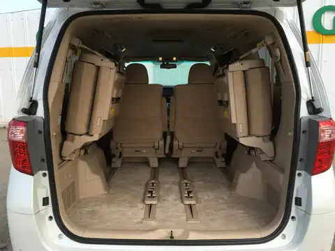 カタログ画像：アルファード （ALPHARD） ２４０Ｇ サイドリフトアップシート装着車 2014年4月 DBA-ANH25W 2400cc ホワイトパールクリスタルシャイン 燃費10.2km / l 内装